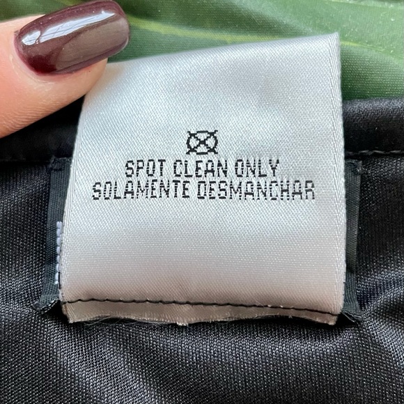 Night Way Black Vintage Skirt w/Tulle Tiered Design, Invisible Zip M (Women) A - Picture 4 of 6